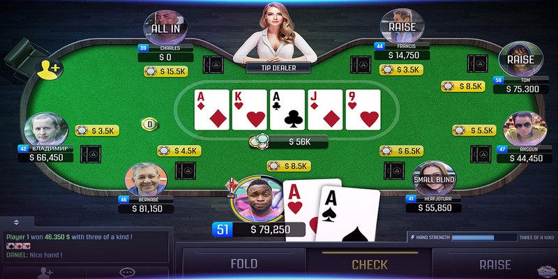 Luôn học hỏi và quan sát đối thủ khi chơi Poker đổi thưởng