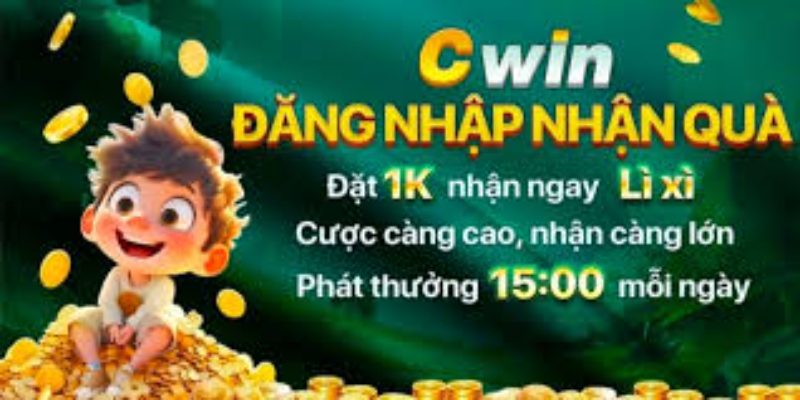 Khuyến mãi đăng nhập cwin ấn tượng