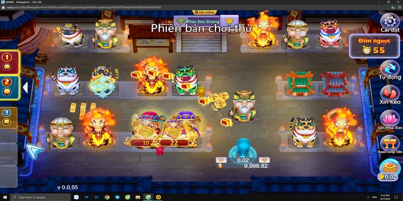 Luật chơi trong game đều áp dụng đối với toàn thế giới