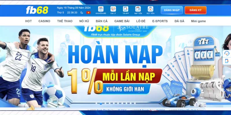 Các bước truy cập Sòng bài Online FB68